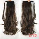 Soowee 10 Colors Synthetic Hair Wavy Clip In Ponytail Hair Extensions Hairpiece Fake Hair Pony Tails Ponytails Hair Pieces