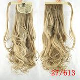 Soowee 10 Colors Synthetic Hair Wavy Clip In Ponytail Hair Extensions Hairpiece Fake Hair Pony Tails Ponytails Hair Pieces