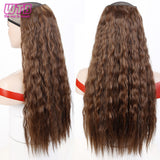 Long Wavy Curly Hair 5 Clip In Hair Extensions for Women Synthetic Kinky Culry  Heat Resistant Fake Hair Pieces