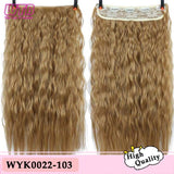 Long Wavy Curly Hair 5 Clip In Hair Extensions for Women Synthetic Kinky Culry  Heat Resistant Fake Hair Pieces