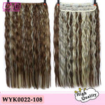 Long Wavy Curly Hair 5 Clip In Hair Extensions for Women Synthetic Kinky Culry  Heat Resistant Fake Hair Pieces