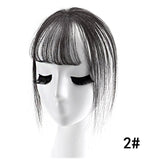 WIG Bangs Invisible Synthetic Heat Resistant Sea Head ReplacementWig Female Short Fake Hair Bangs Women Hair Pieces