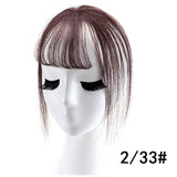 WIG Bangs Invisible Synthetic Heat Resistant Sea Head ReplacementWig Female Short Fake Hair Bangs Women Hair Pieces