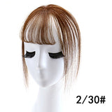 WIG Bangs Invisible Synthetic Heat Resistant Sea Head ReplacementWig Female Short Fake Hair Bangs Women Hair Pieces